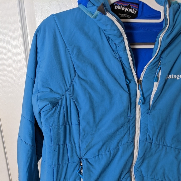 Patagonia Women's Nano Air Hoodie Insulated Jacket in Curacao Size S *worn* - Picture 5 of 11
